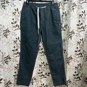 Vuori Optimist Corduroy Pants Turquoise Drawstring V440 Mens Size Medium